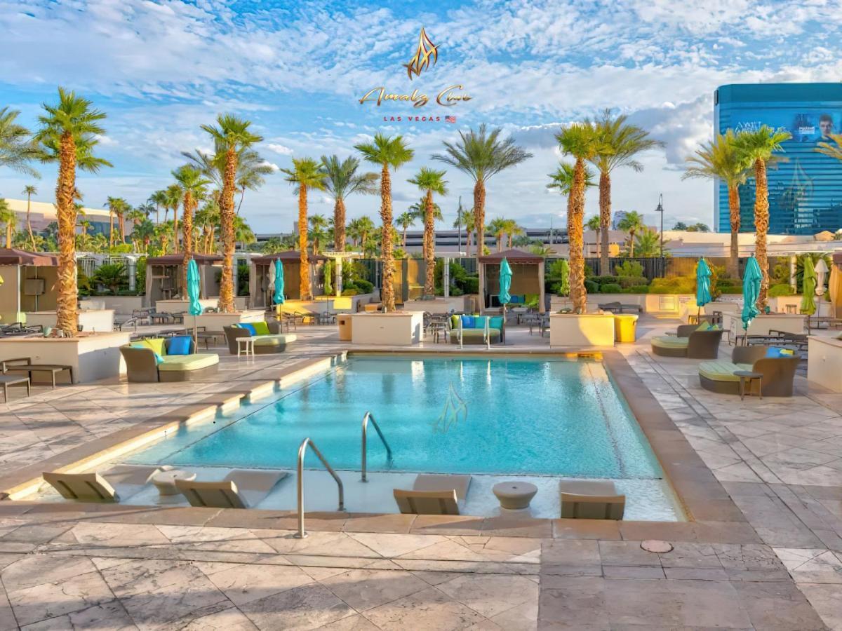 Amalz 2 Bedroom 3 Bathroom Balcony Suites At Mgm Signature ! Las Vegas Bagian luar foto