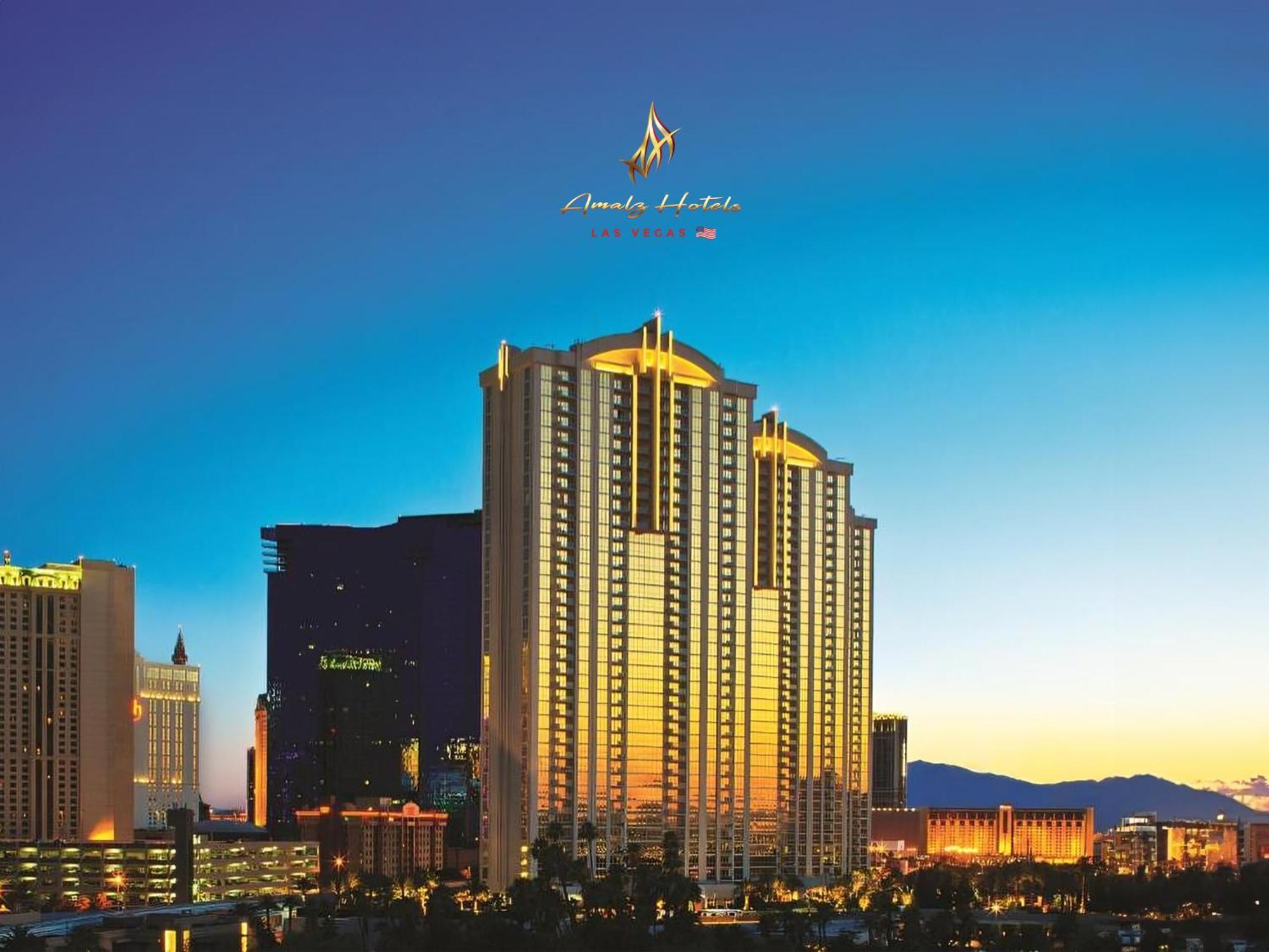 Amalz 2 Bedroom 3 Bathroom Balcony Suites At Mgm Signature ! Las Vegas Bagian luar foto